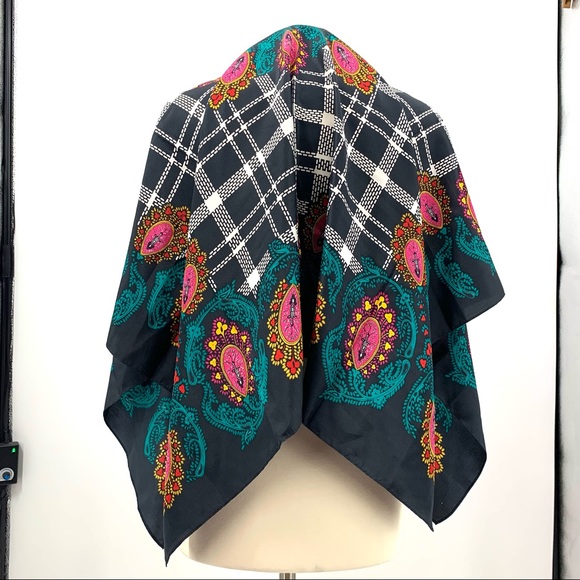 Diane Von Furstenberg Oversized Silk Scarf - Picture 3 of 13